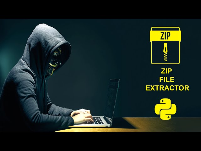 Zip File(Extractor) in Python with simple GUI=(Graphical User Interface )