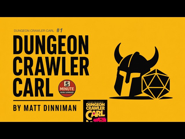 Dungeon Crawler Carl by Matt Dinniman | BOOK #1 | Minute Book Summary