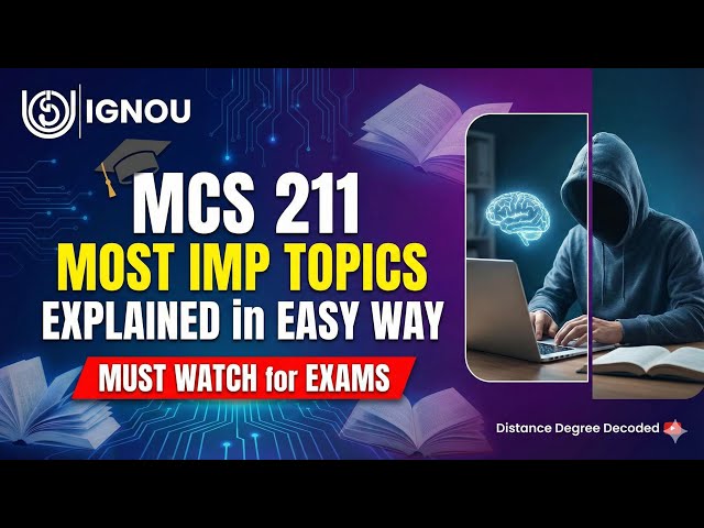 MCS-211 Most IMP Topics Notes 🔥 | Design & Analysis of Algorithms IGNOU #ignou