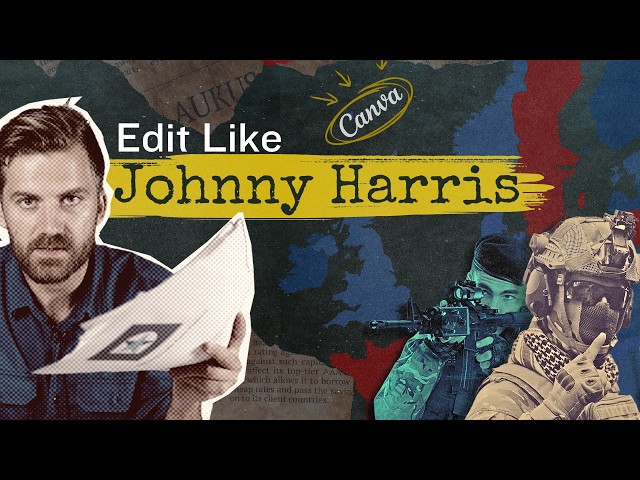How To Edit Like Johnny Harris in Canva