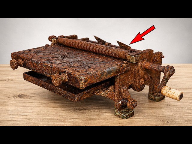 Everyone Thought This Rusty Machine Was Junk… They Were Wrong