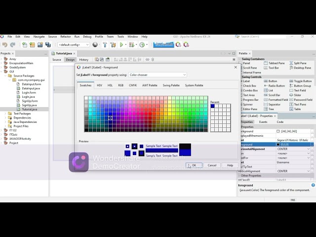 Java GUI Tutorial - Niña Mae Balaba 