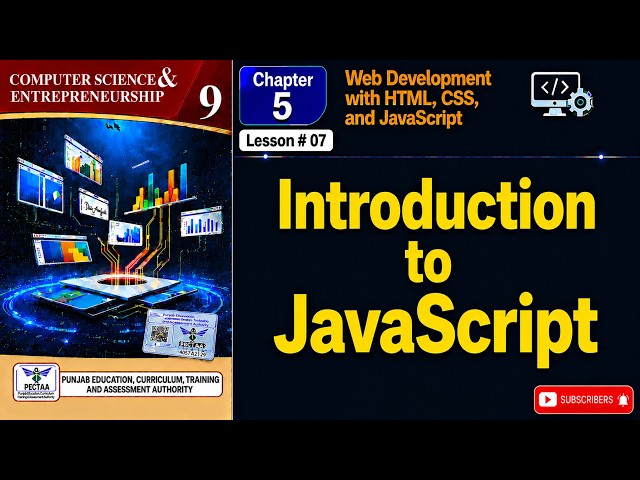 Introduction to JavaScript | Grade 9 Computer Science | Punjab Boards PTB