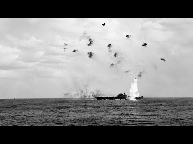 The Ship That Took 6 Kamikazes in 80 Minutes and Stayed Up