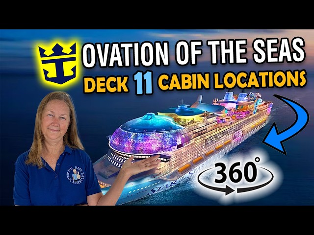 Inside Ovation of the Seas Deck 11 Cabin | Full 360° Tour