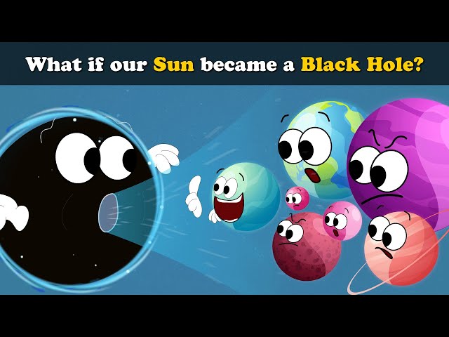 What If the Sun Collapsed into a Black Hole? + more videos | #aumsum #kids #science #children