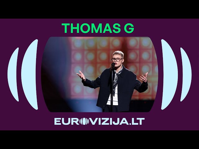 EUROVIZIJA.LT 2026 | Thomas G – „One Night Lover“