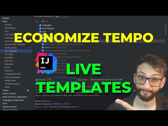Stop Typing Repetitive Code: Live Templates in IntelliJ!