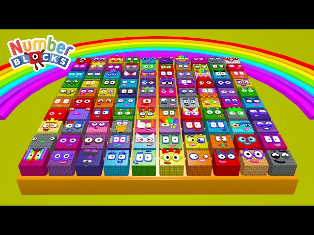 Count Big Numbers with Numberblocks Cube 1 to 100 | Super Fun Math Learning for Kids! 🚀