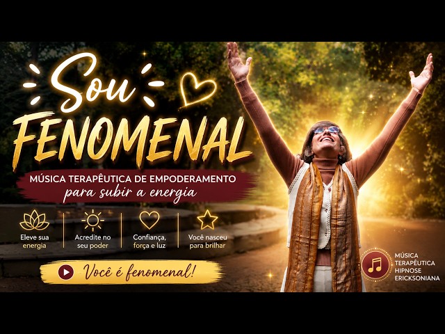 Sou Fenomenal(Música terapêutica de empoderamento e elevação da energia)