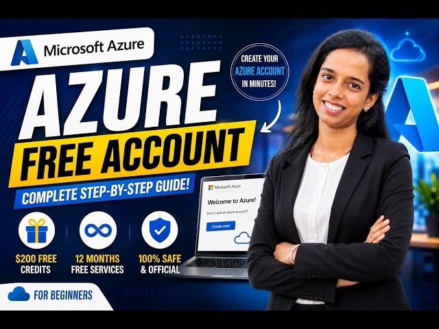 How to Create an Azure Free Account in 2026 | Step-by-Step Azure Tutorial for Beginners #azure