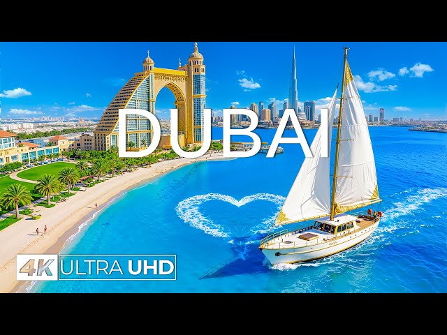 [4K] Dubai 2026 🇦🇪 Modern Skyscrapers & Desert Landscapes Aerial Views | Deep House Chill Music