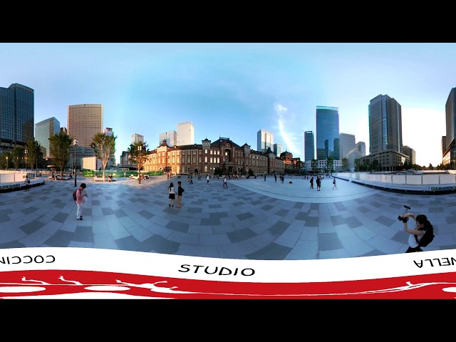 Tokyo Station 360 VR video