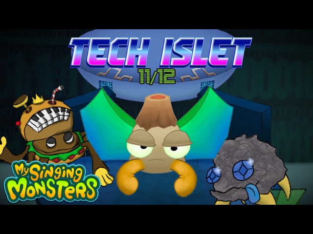 My Singing Monsters: Fanmade - Tech Islet Individuals (3/5) | ANIMATED