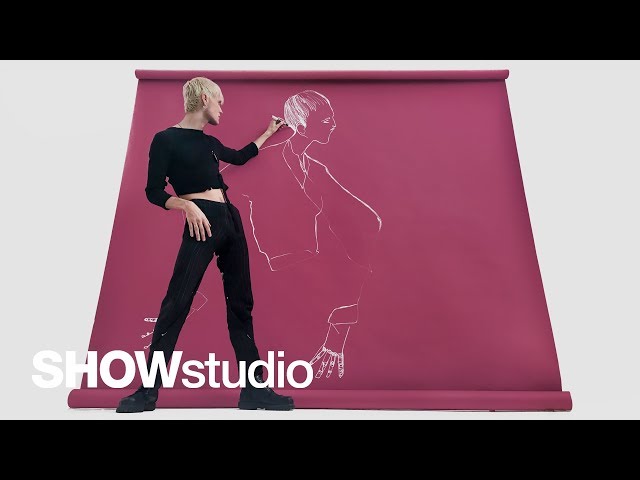 James Spencer Live Fashion Illustration Menswear A/W 18: Day 4