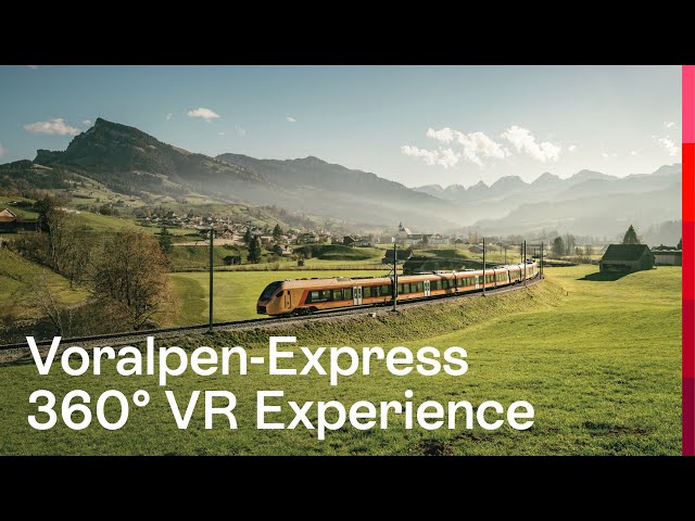 Voralpen-Express | Grand Train Tour of Switzerland | 360 Degree VR | Switzerland Tourism