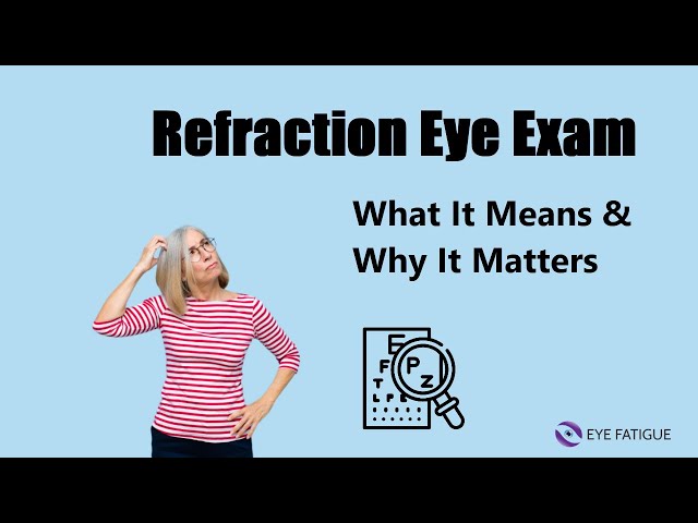 What to Expect During a Refraction Eye Exam