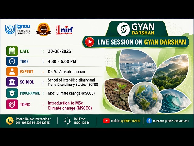 Introduction to MSc Climate change (MSCCC)