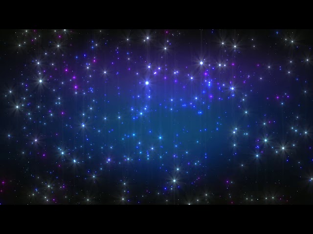 60:00 Minutes ~Purple Blue Moving Stars~ Longest (!!!) FREE HD Motion Background AA VFX