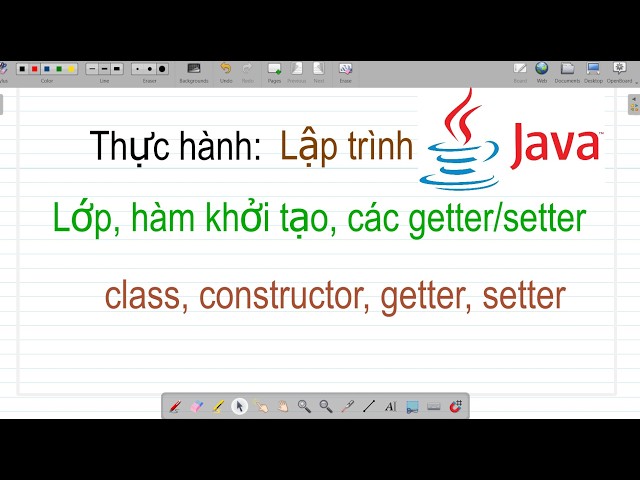 Java OOP - Hàm tạo, Getter và Setter
