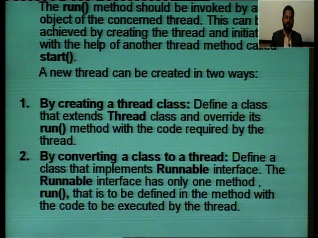 Diploma Computer Engg_Java Programming_Multithreading in Java: Thread Class, Life Cycle & States