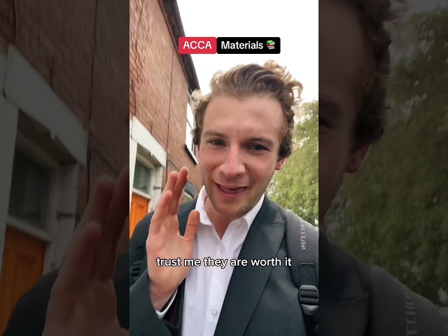 What study materials I used to pass my ACCA exams #shorts