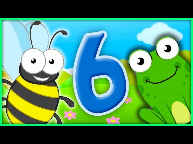 The Number 6 | Number Songs By BubblePopBox | Learn The Number Six