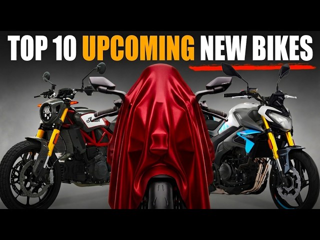 Top 10 Upcoming Bikes FT: Honda, Yamaha, Harley, Triumph, Hero, Bmw, Tvs...