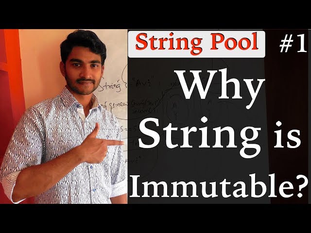 Why string is immutable in java || The 4 reasons you must know || part 1