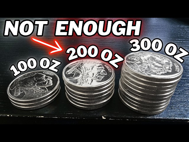 How Much Silver Should YOU Stack??