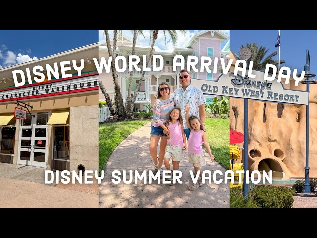DISNEY WORLD Arrival Day: We're Finally Here!