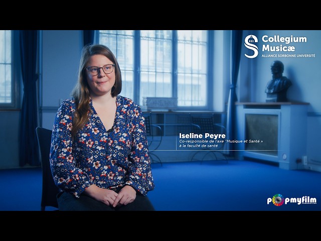 Iseline Peyre – Musique, santé et interdisciplinarité - Music, health and interdisciplinarity