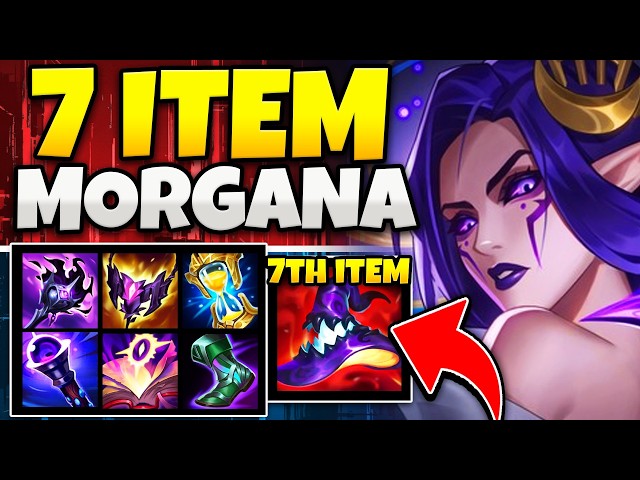 Morgana with 7 items is the most unfair thing I've ever played (1200 AP ONE SHOTS)