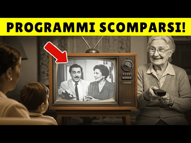 📺 I programmi TV degli anni ’60 e ’70 che nessun italiano ha dimenticato
