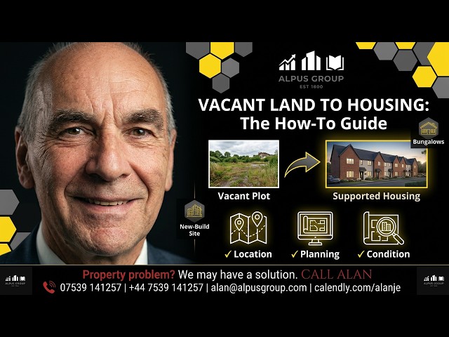 Vacant Land Worth Nothing? Here's How to Make £100k+ Per Year