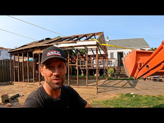 Final Tour Of The NNKH Garage and DEMOLITION OF IT