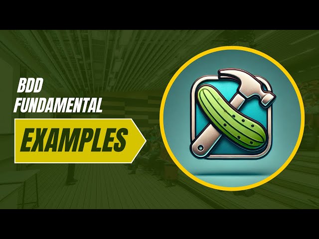BDD FUNDAMENTAL EXAMPLES