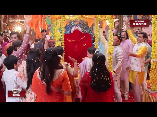 Pushpa Impossible On Location | Pushpa के चॉल में हुआ Ganpati Bapa का धूमधाम से स्वागत
