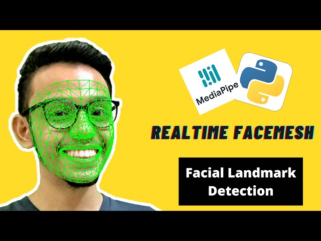 Facial Landmark Detection | OpenCV | Python | Mediapipe