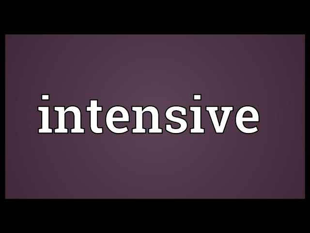Intensive Meaning