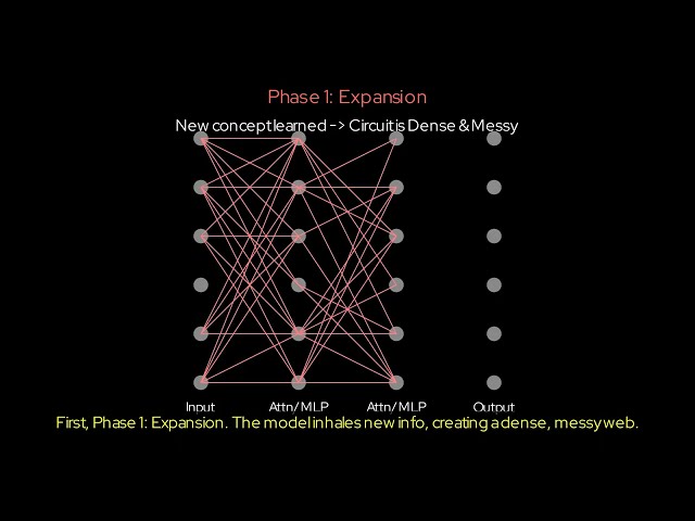 How large language models expand conceptual memory during pretraining?