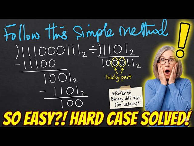 How to Divide Binary Numbers Like a Pro