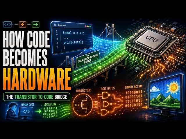 How Code Actually Runs: From Transistors to Pixels