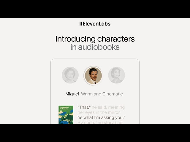 Introducing Character Casting in Audiobooks