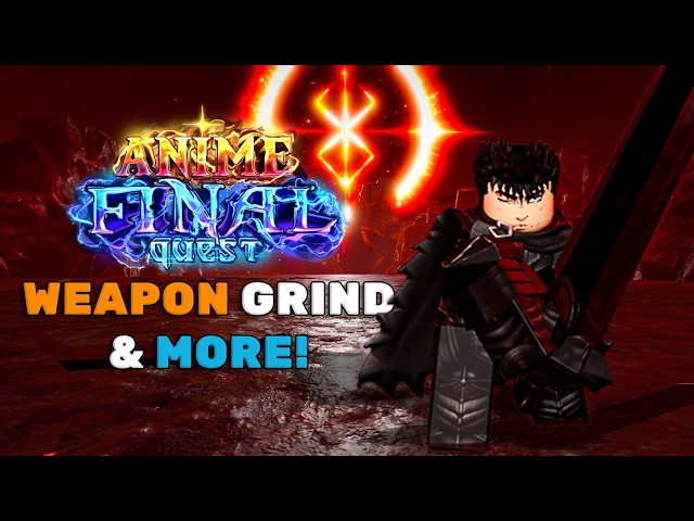 ANIME FINAL QUEST WEAPON GRIND + VIEWER GAMES & MORE!