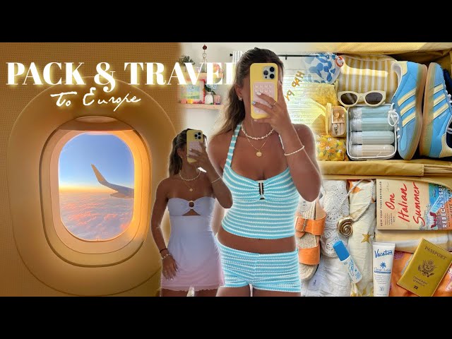 PACK & TRAVEL TO PARIS || The start of the Europe vlogs!!