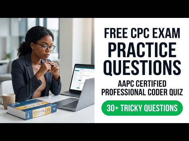 2026 AAPC CPC Exam Practice Questions: Free Certified Professional Coder Quiz Mastery