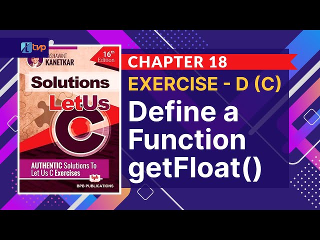 Let us C Solutions | C Programming | Function take input as string and convert float in C Language