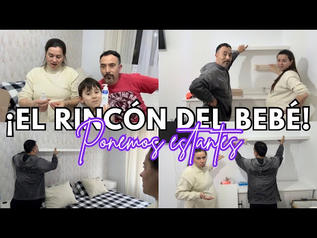 🤗WE'RE STARTING TO PREPARE THE BABY'S CORNER🍼 BY DECORATING THE HOUSE 🏠