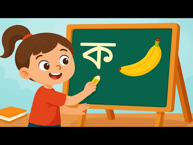Bangla Bornomala Full Tutorial for Kids | সহজে শিখুন বাংলা বর্ণমালা (Shorborno + Banjonborno)